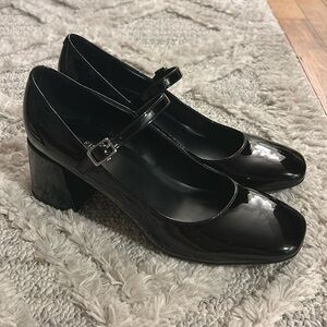 Marc Fisher Block Heel Mary Janes